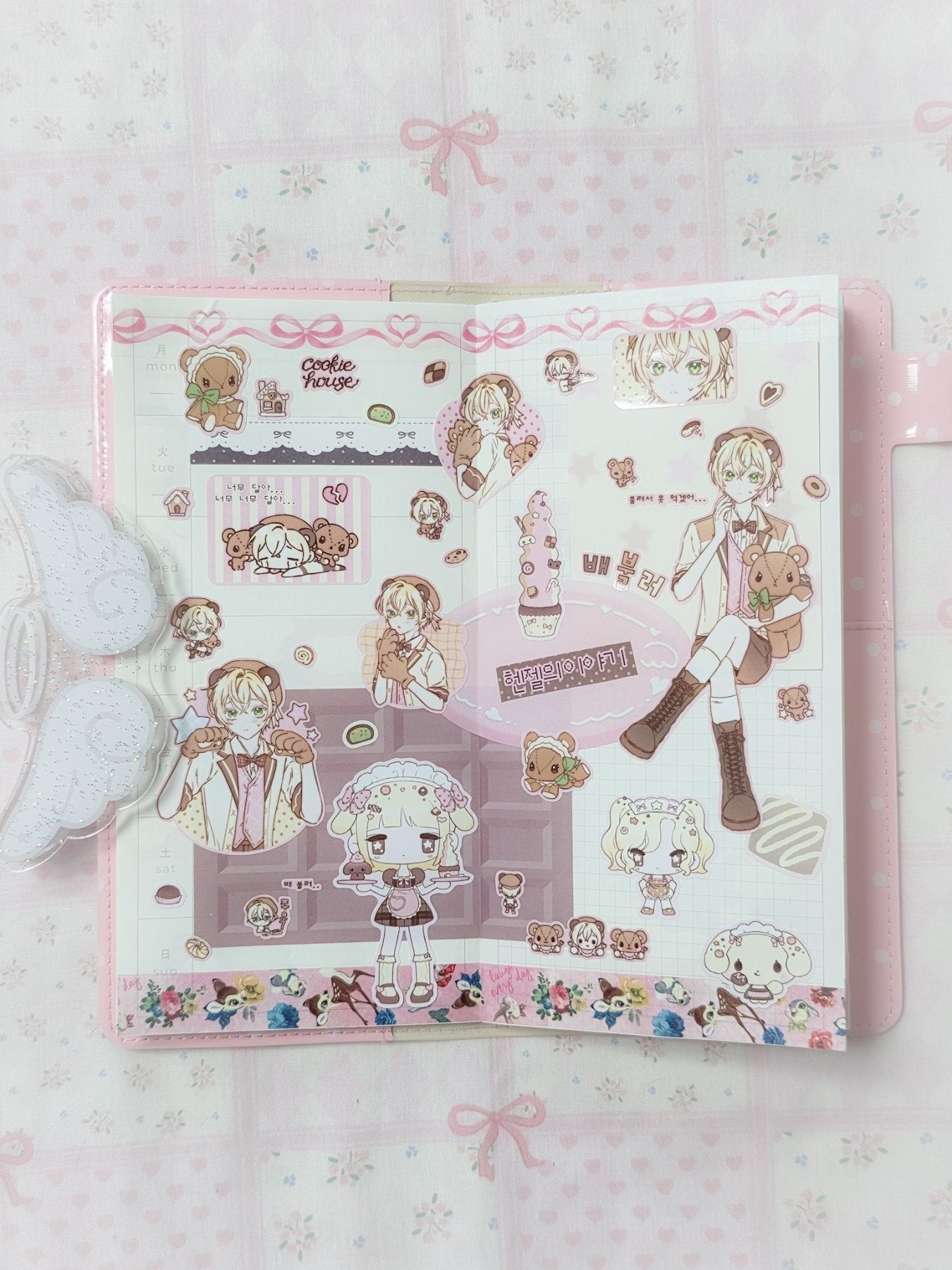 [HM46] NEW Henimani 'Hansel's Story/Gretel's Story' Sticker Sheet (options) - Henimani_HM46S1 - Hansel's Story_korean_sticker_stationery