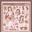[HM46] NEW Henimani 'Hansel's Story/Gretel's Story' Sticker Sheet (options) - Henimani_HM46S2 - Gratel's Story_korean_sticker_stationery