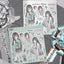 [HM48] NEW Henimani 'Mint Beauty' Sticker Sheet -Henimani__korean_sticker_stationery