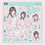 [HM49] NEW Henimani 'Lucky Girl' Sticker Sheet -Henimani__korean_sticker_stationery