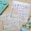 [HM49] NEW Henimani 'Still leveling up!' Sticker Sheet -Henimani__korean_sticker_stationery