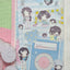[HM50] NEW Henimani 'OOTD 39' Sticker Sheet -Henimani__korean_sticker_stationery