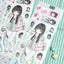 [HM51] NEW Henimani 'Glow Up Day' Sticker Sheet -Henimani__korean_sticker_stationery