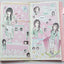 [HM51] NEW Henimani 'Glow Up Day' Sticker Sheet -Henimani__korean_sticker_stationery