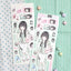 [HM51] NEW Henimani 'Glow Up Day' Sticker Sheet -Henimani__korean_sticker_stationery