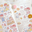 [JJ01] Jeje 'Vintage Bakery' Sticker Sheet - Jeje__korean_sticker_stationery