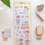 [JJ01] Jeje 'Vintage Bakery' Sticker Sheet - Jeje__korean_sticker_stationery