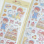 [JJ01] Jeje 'Vintage Bakery' Sticker Sheet - Jeje__korean_sticker_stationery