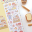 [JJ01] Jeje 'Vintage Bakery' Sticker Sheet - Jeje__korean_sticker_stationery