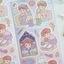 [JJ05] Jeje 'Secret Diary' Sticker Sheet - Jeje__korean_sticker_stationery