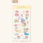 [JJ06] Jeje 'YoolMu's Room' Sticker Sheet (options) - Jeje_JJ06S2 - Healing Moments (Yellow)_korean_sticker_stationery
