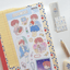 [JJ07] Jeje 'Recruiting Book Club' Sticker Sheet - Jeje__korean_sticker_stationery