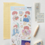 [JJ07] Jeje 'Recruiting Book Club' Sticker Sheet - Jeje__korean_sticker_stationery
