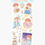 [JJ07] Jeje 'Recruiting Book Club' Sticker Sheet - Jeje__korean_sticker_stationery