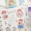 [JJ07] Jeje 'Recruiting Book Club' Sticker Sheet - Jeje__korean_sticker_stationery