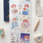 [JJ07] Jeje 'Recruiting Book Club' Sticker Sheet - Jeje__korean_sticker_stationery