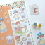 [JJ09] Jeje 'Picnic Day' Sticker Sheet - Jeje__korean_sticker_stationery