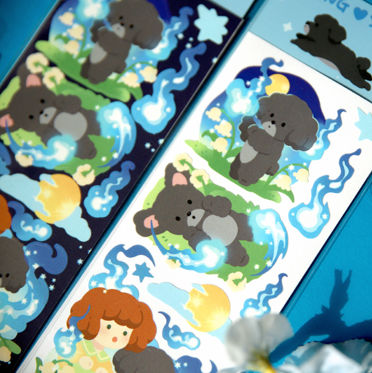 [JJ09] Jjong Studio Goblin Fire Sticker Sheet - Jjong Studio__korean_sticker_stationery