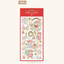 [JJ11] Jeje 'Merry Day' Gold Foil Sticker Sheet - Jeje__korean_sticker_stationery