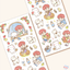 [JJ12] Jeje 'Forest Mate' Sticker Sheet - Jeje__korean_sticker_stationery