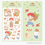 [JJ16] Jeje 'Acorn Explorer' Sticker Sheet - Jeje__korean_sticker_stationery