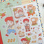 [JJ16] Jeje 'Acorn Explorer' Sticker Sheet - Jeje__korean_sticker_stationery