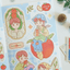 [JJ17] Jeje 'Apple Ripening Season' Sticker Sheet - Jeje__korean_sticker_stationery