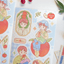 [JJ17] Jeje 'Apple Ripening Season' Sticker Sheet - Jeje__korean_sticker_stationery