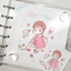 [JJ21] Jeje 'I Love Strawberry' Mini Postcard - Jeje__korean_sticker_stationery