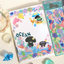 [JJ22] Jjong Studio Line Deco Sticker Sheet (Options) - Jjong Studio_JJ22S7 - Navy Cloud_korean_sticker_stationery