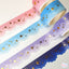 [JJ23] Jeje 'Shimmering Cloud' Gold Foil Diecut Masking Tape (options) 20mm x 5m - Jeje_JJ23S1 - Pink_korean_sticker_stationery