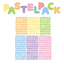 [JJ24] Jjong Studio Stitch Alphabet Sticker Sheet Set (Vivid/Pastel) - Jjong Studio_JJ24S1 - Vivid Set_korean_sticker_stationery
