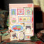 [JJ57] Jjong Studio 'Christmas Winter Stamp' Sticker Sheet - Jjong Studio__korean_sticker_stationery