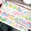 [JJ62] Jjong Studio 'Marshmallow Winter' Masking Tape (options) - Jjong Studio_JJ62S1 - Blue_korean_sticker_stationery