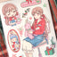[JJ67] Jjong Studio 'Practice Santa' Sticker Sheet - Jjong Studio__korean_sticker_stationery