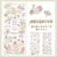 [Kamio Japan] Fukufuku Colors Sticker Sheet (options) - Kamio Japan_Brown_korean_sticker_stationery