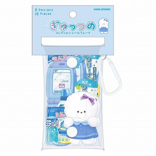 [Kamio Japan] Gyutsume Seal Flake Pack (options) - Kamio Japan_Bichon_korean_sticker_stationery