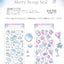 [Kamio Japan] Merry Syrup Sticker Sheet (options) - Kamio Japan_Soda_korean_sticker_stationery