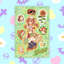 [KM01] Kitch Much Girls 'Summer' Sticker Sheet (options) - K:DULT FACTORY_KM01S2 - Chichi_korean_sticker_stationery