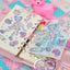 [KM01] Kitch Much Girls 'Summer' Sticker Sheet (options) - K:DULT FACTORY_KM01S1 - Popu_korean_sticker_stationery
