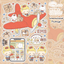 [LT105] Lita Planet Post Office Sticker Pack (Pack/Singles) - Lita Planet_LT105S2 - International Package_korean_sticker_stationery