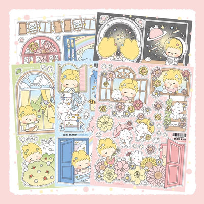 [LT108] Lita Planet Door Sticker Pack (Pack/Singles) - Lita Planet_LT108 - Pack_korean_sticker_stationery