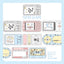 [LT118] Lita Planet 'Music/Autumn Book/Name Tag' Kisscut Masking Tape 4cm x 5m - Lita Planet_LT118S1 - Digital and Music_korean_sticker_stationery