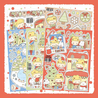 [LT135] Lita Planet 'In the Winter' Sticker Pack (Pack/Singles) - Lita Planet_LT135 - Pack_korean_sticker_stationery