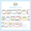 [LT137] Lita Planet 'How Much/Memo Pieces/Bulletin Board' Kisscut Masking Tape (options) - Lita Planet_LT137S1 - How Much_korean_sticker_stationery