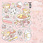 [LT138] NEW RESTOCK 'Lovely Tea' Sticker Pack (Pack/Singles) - Lita Planet_LT138S3 - Black Tea_korean_sticker_stationery