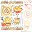 [LT141] NEW Lita Planet 'Fast Food' Sticker Pack (Pack/Singles) - Lita Planet_LT141S5 - Deco Sticker_korean_sticker_stationery