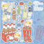 [LT141] NEW Lita Planet 'Fast Food' Sticker Pack (Pack/Singles) - Lita Planet_LT141S4 - Soda_korean_sticker_stationery