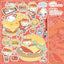 [LT141] NEW Lita Planet 'Fast Food' Sticker Pack (Pack/Singles) - Lita Planet_LT141S1 - Hamburger_korean_sticker_stationery