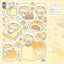 [LT142] NEW Lita Planet 'Fluffy Fluffy' Sticker Pack (Pack/Singles) - Lita Planet_LT142S3 - Fluffy Bread_korean_sticker_stationery